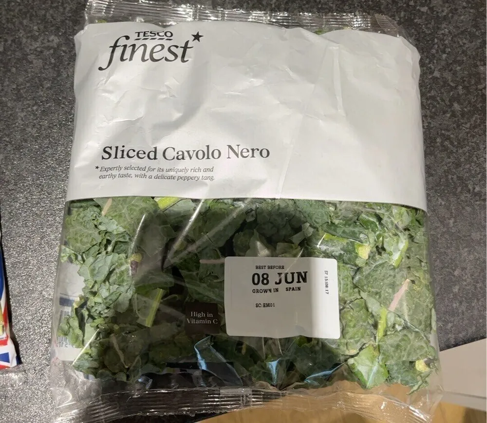 Sliced Cavolo Nero