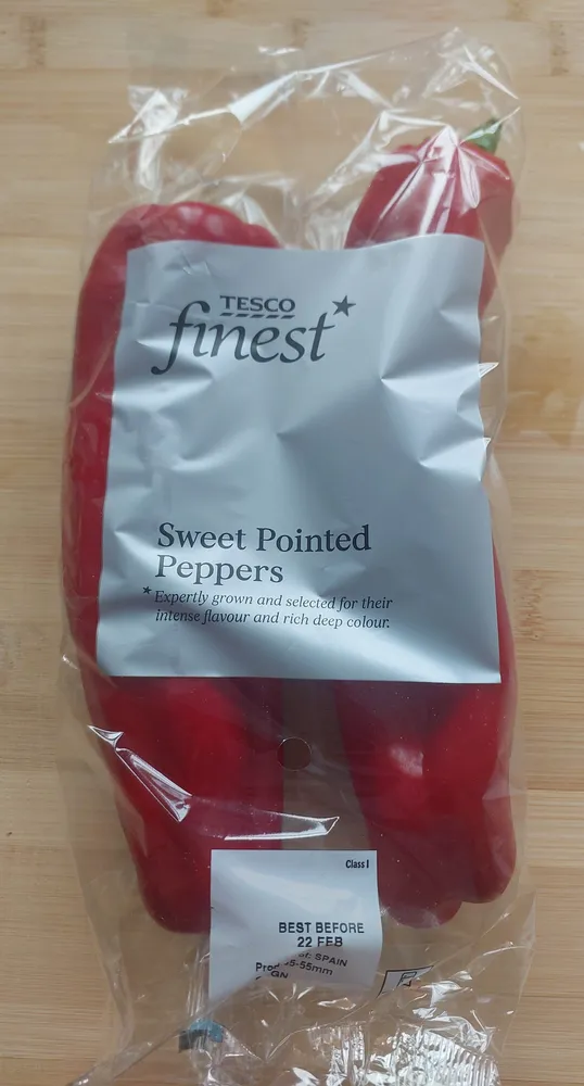 Sweet Pointed Peppers
