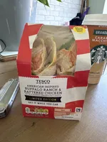 American Inspired Buffalo Ranch & Battered Chicken With A Soured Cream & Hot Sau