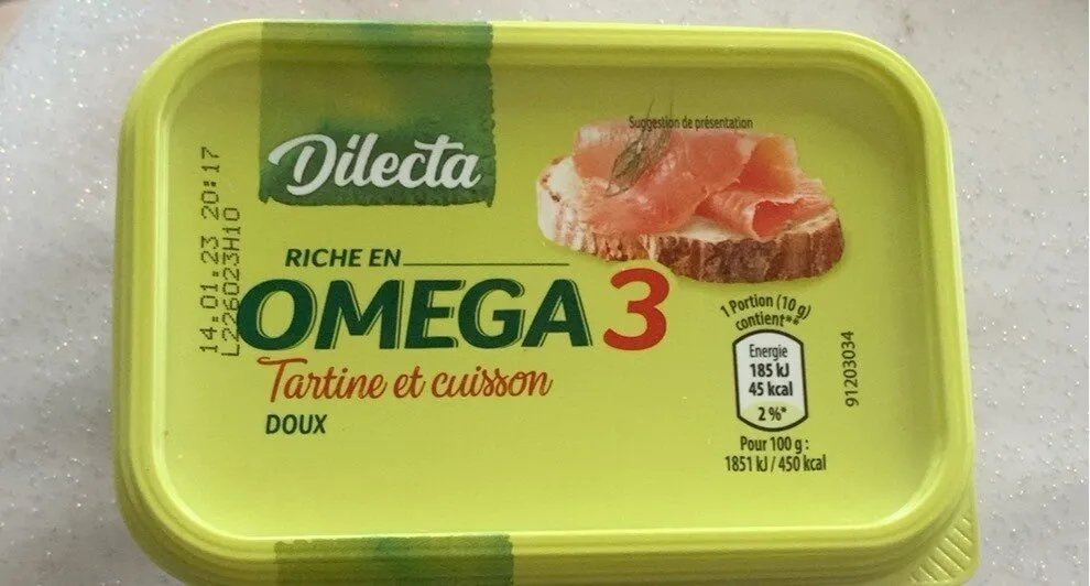 Omega 3 tartine et cuisson doux