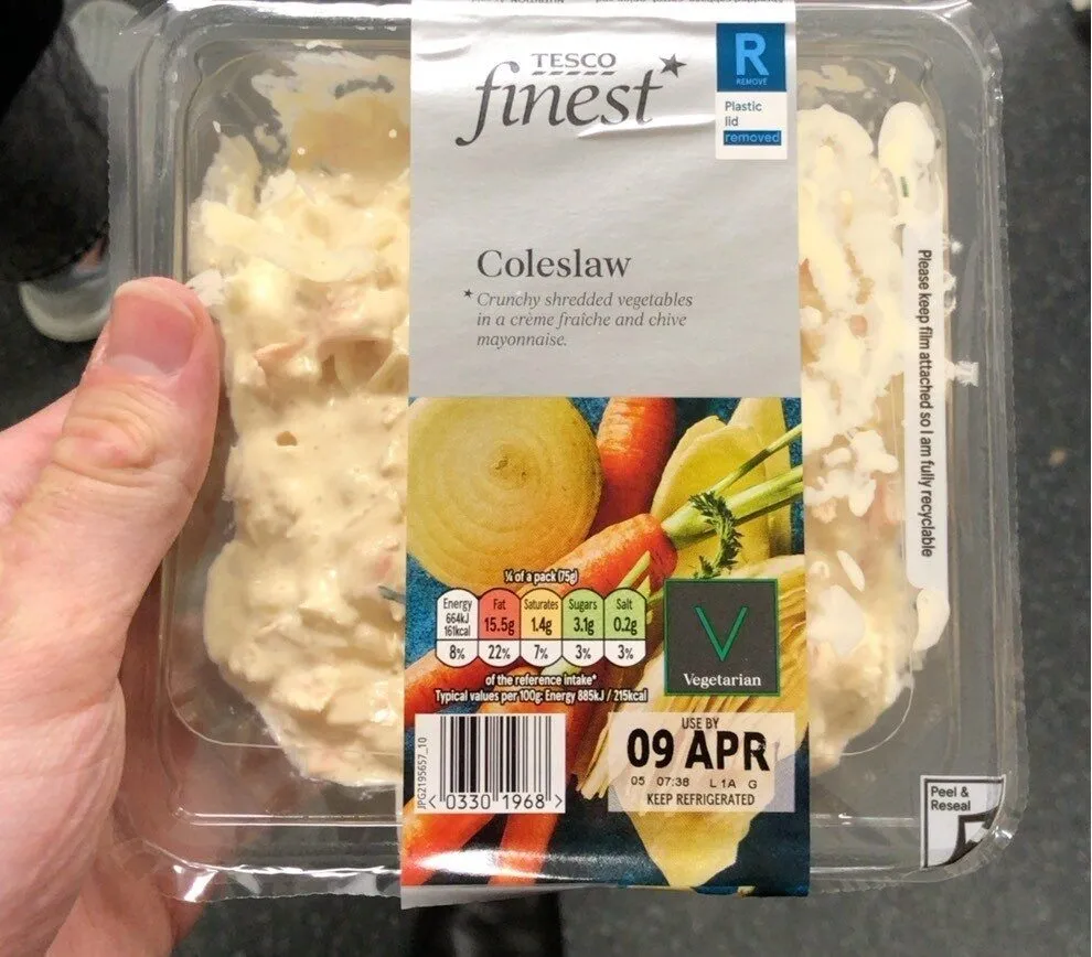 Tesco Finest Coleslaw