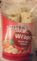 Wraps Bacon Oeuf Tomate