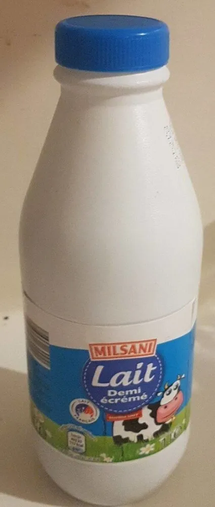 Lait demi écrémé