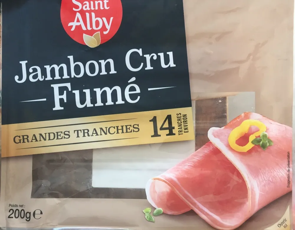Jambon cru fumé