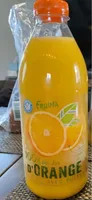 100% pur jus d’orange avec pulpe