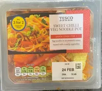 sweet chili veg noodle pot