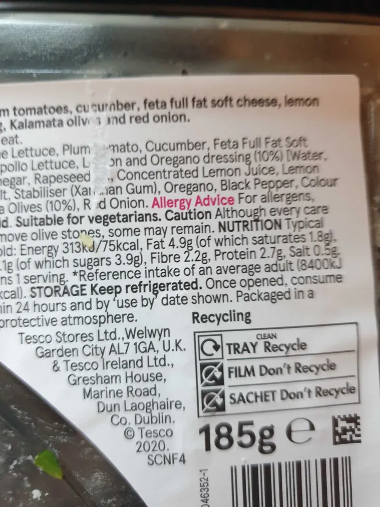 Greek Salad With Kalamata Olives