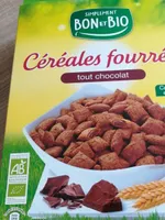 Céréales fourrées tout chocolat
