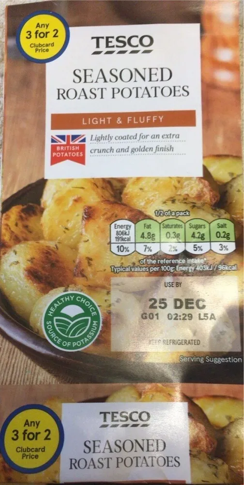 Seasoned Roast Potatoes