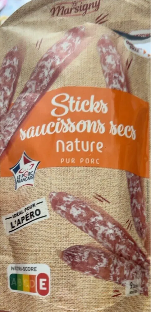 Sticks daucissons sec nature
