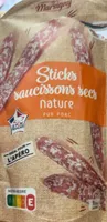 Sticks daucissons sec nature