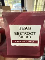 TESCO BEETROOT SALAD CRUNCHY & TANGY % of a Energy