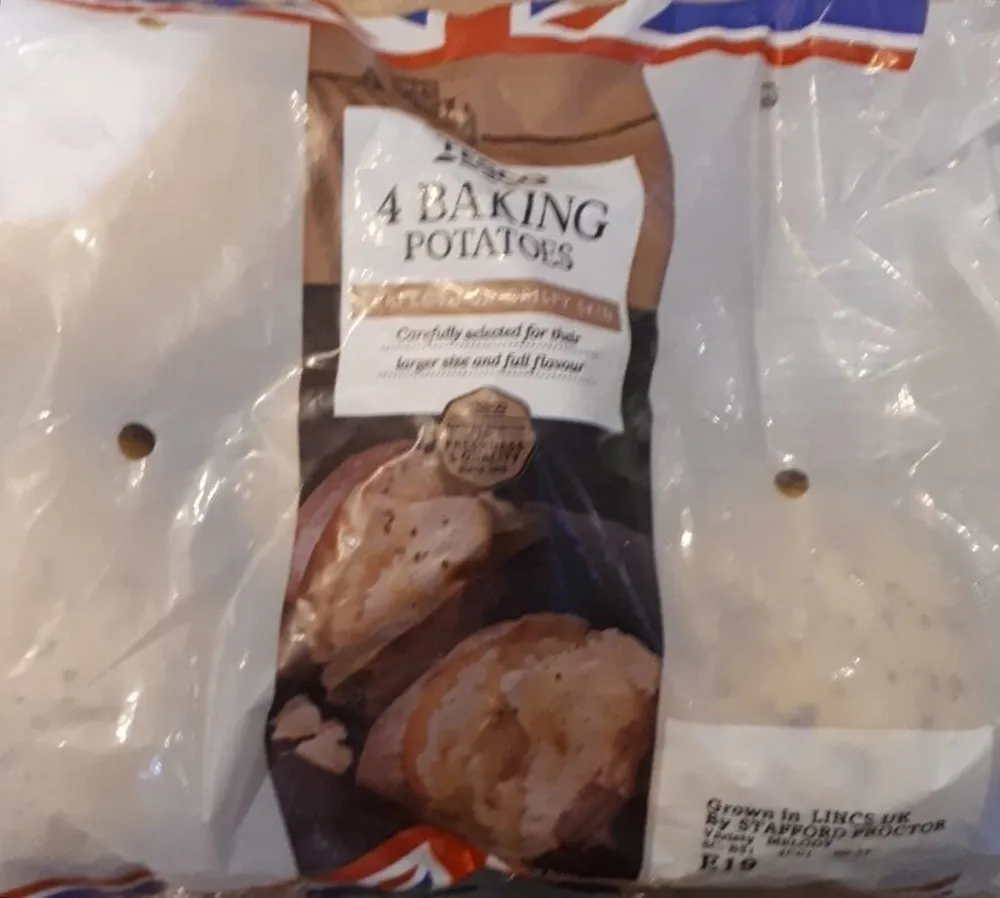Baking potatoes
