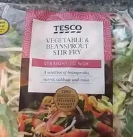Vegetable and Beansprout Stir Fry