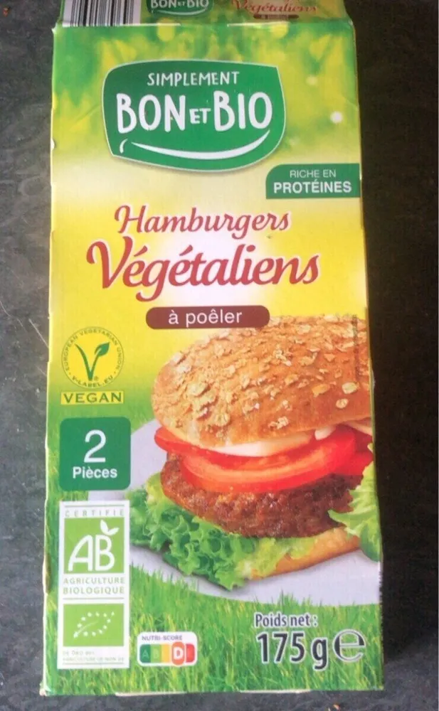 Hamburgers vegetaliens
