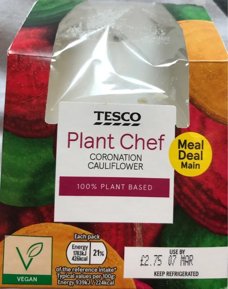 Plant chef coronation cauliflower
