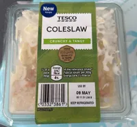 TESCO COLESLAW CRUNCHY & TANGY TESCO EXPERTLY ELEC