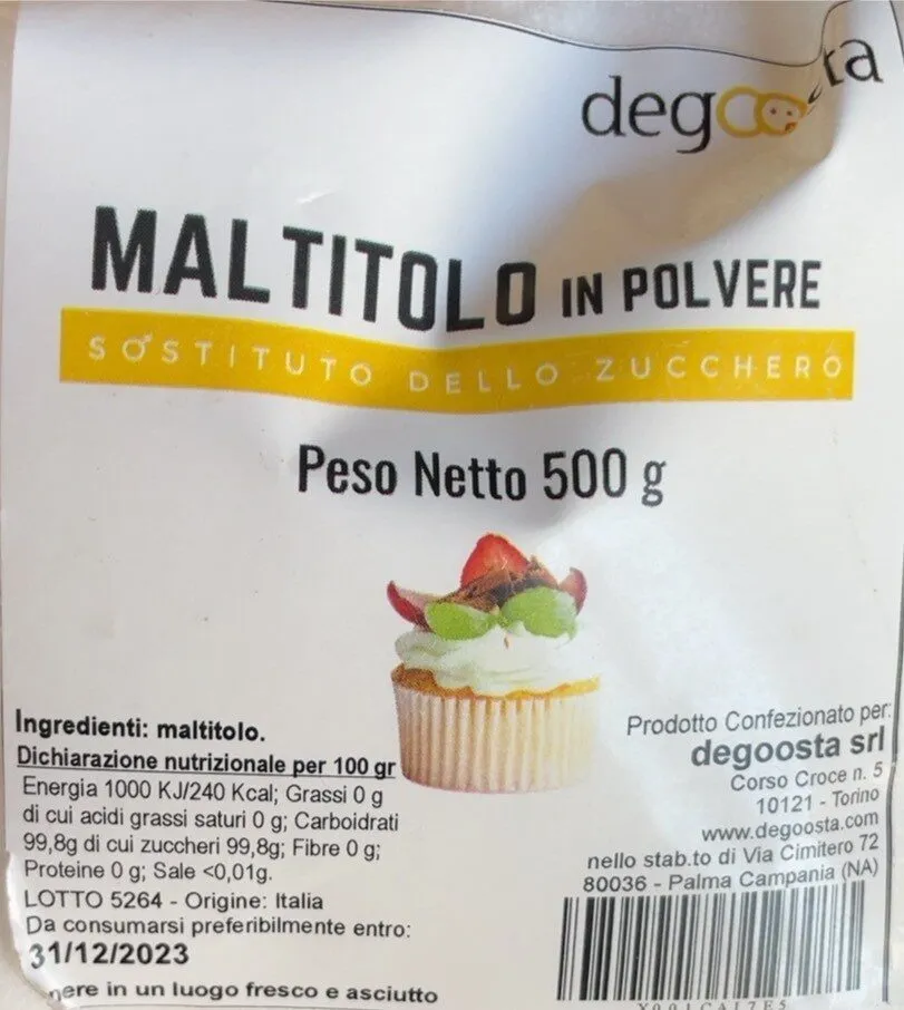 Maltitolo in polvere