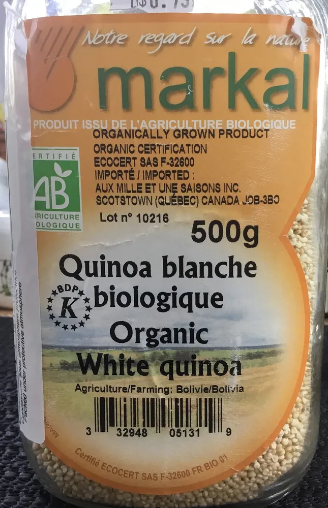 Quinoa Blanche Biologique