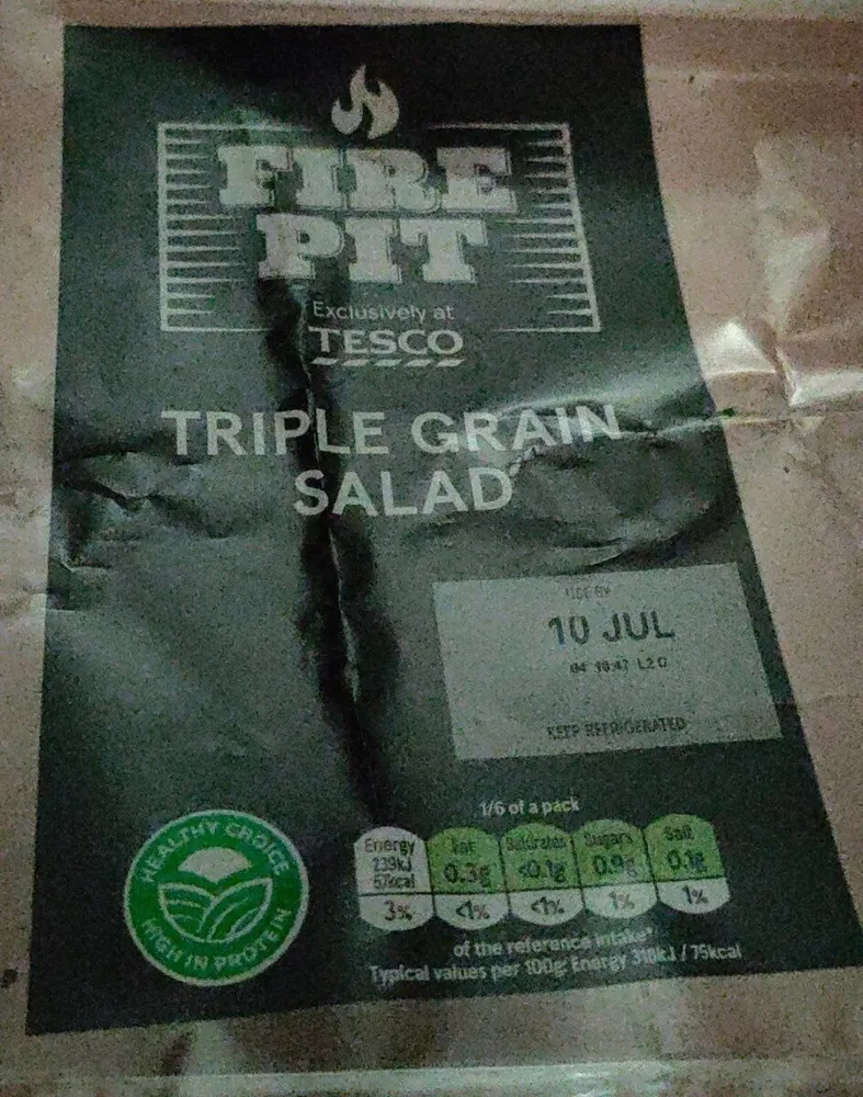 Triple grain salad