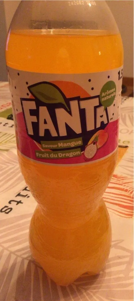 Fanta Saveur Mangue et fruit du dragon