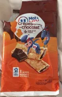 Crêpes fourrage au chocolat