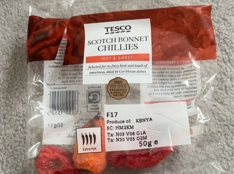 Scotch Bonnet Chillies