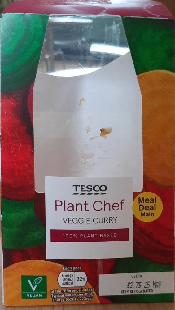 Plant chef veggie curry