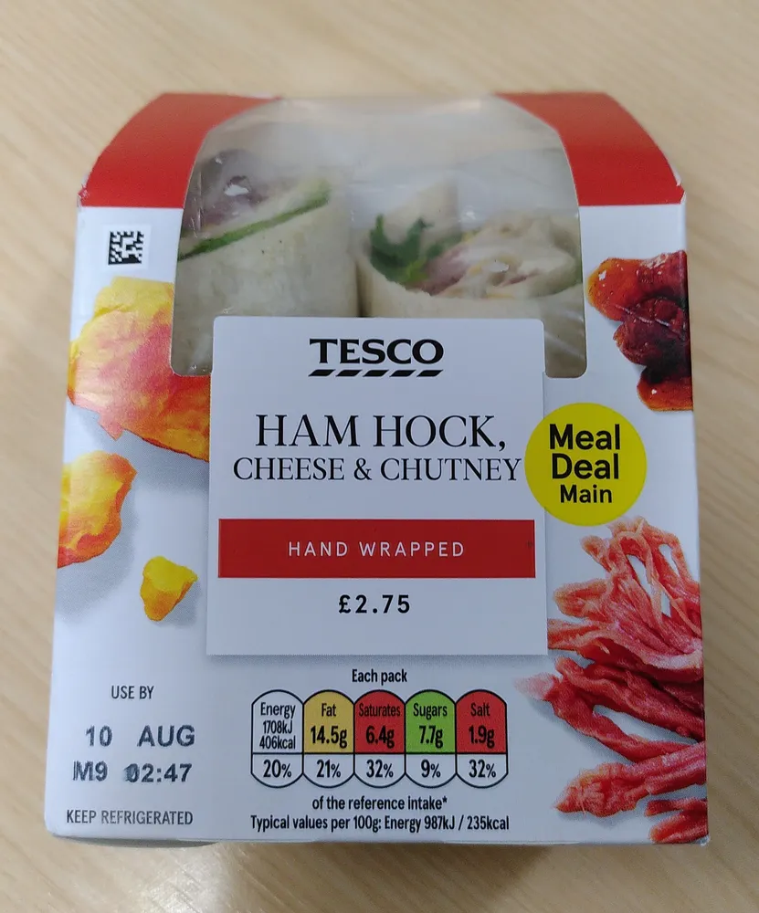 Ham Hock, Cheese and Chutney