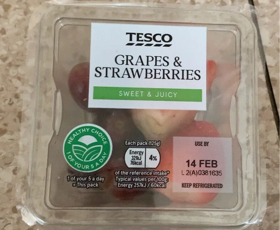 Grapes & strawberries