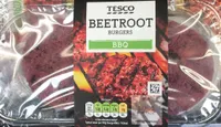 TESCO BEETROOT BURGERS