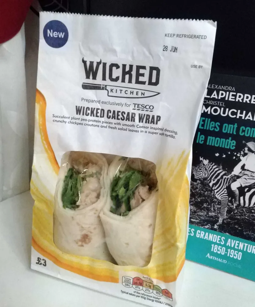 Wicked caesar wrap