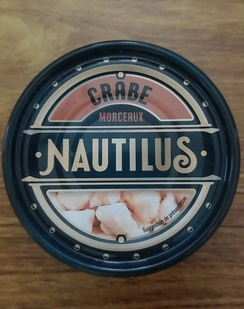 Crabe morceaux