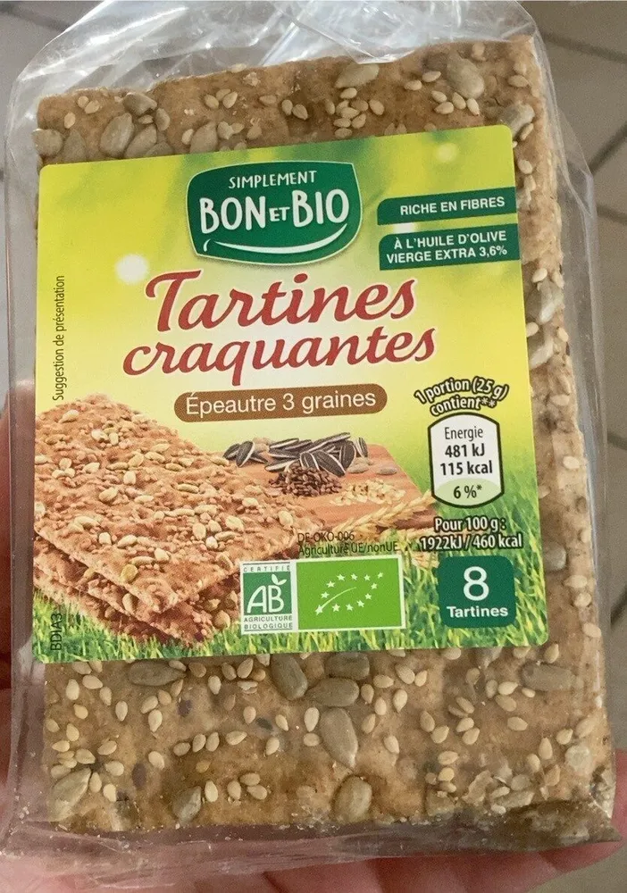 Tartines craquante