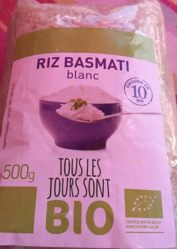 Riz basmati blanc