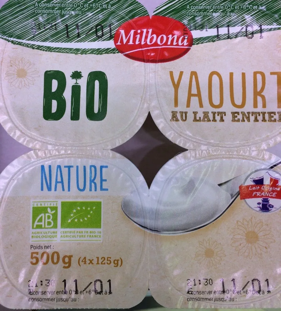 Yaourt nature