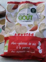 Mini galettes de riz à la pomme