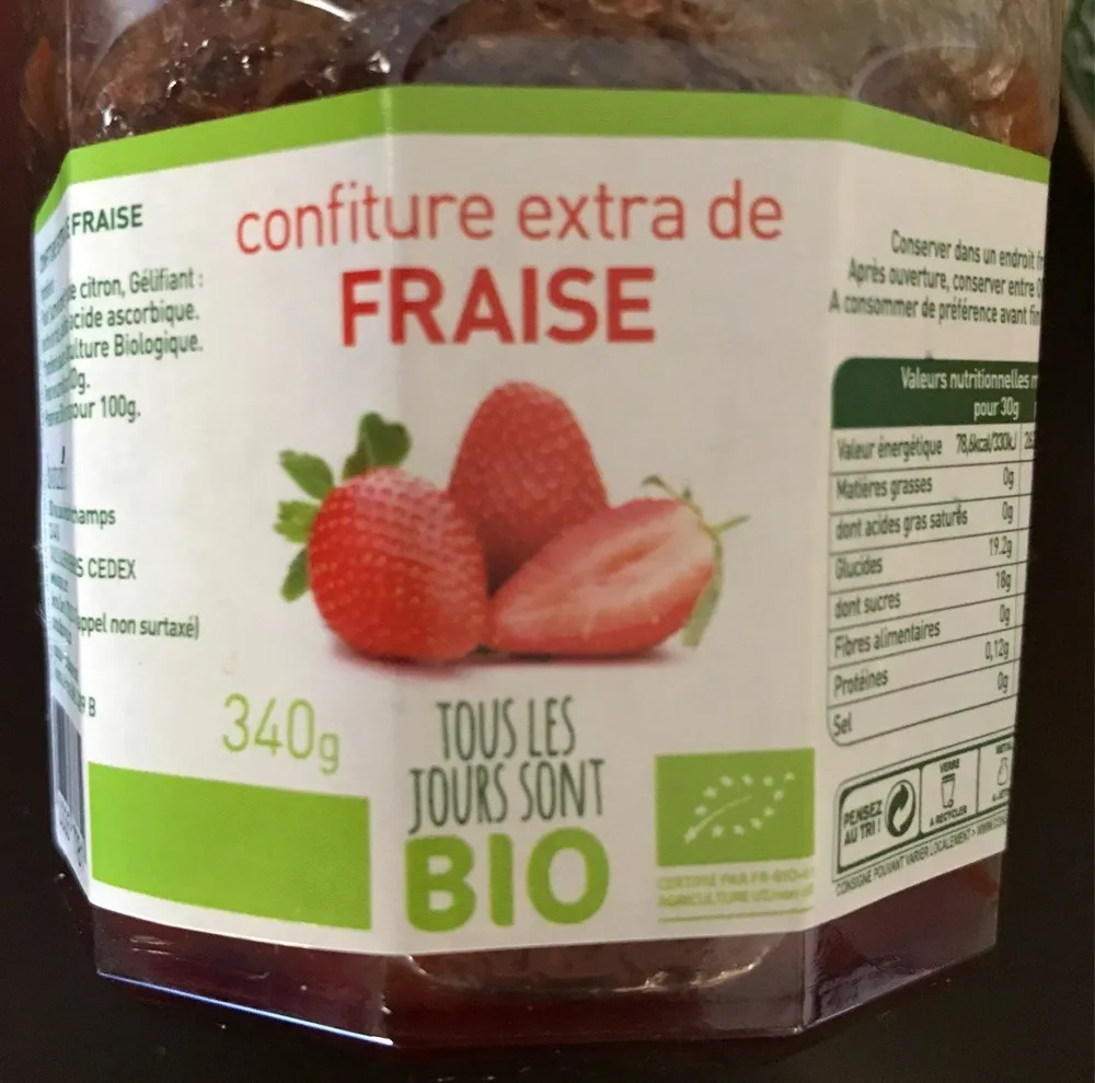 Confiture extra fraise