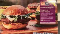 Burgers de boeuf maigre