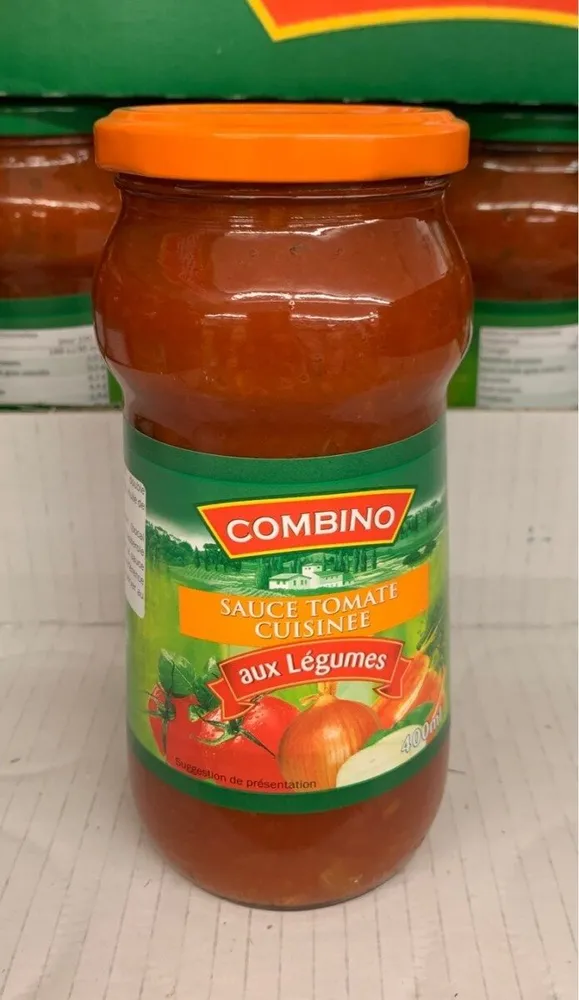 Sauce tomate cuisinée aux légumes