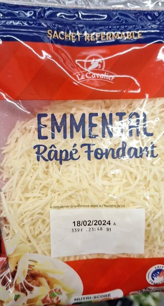 Emmental rapé