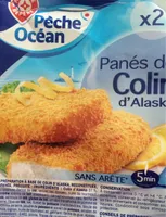 Panes de colin d'alaska