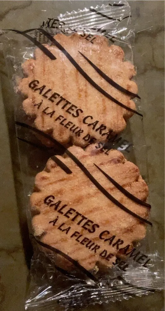 Galette caramel fleur de sel