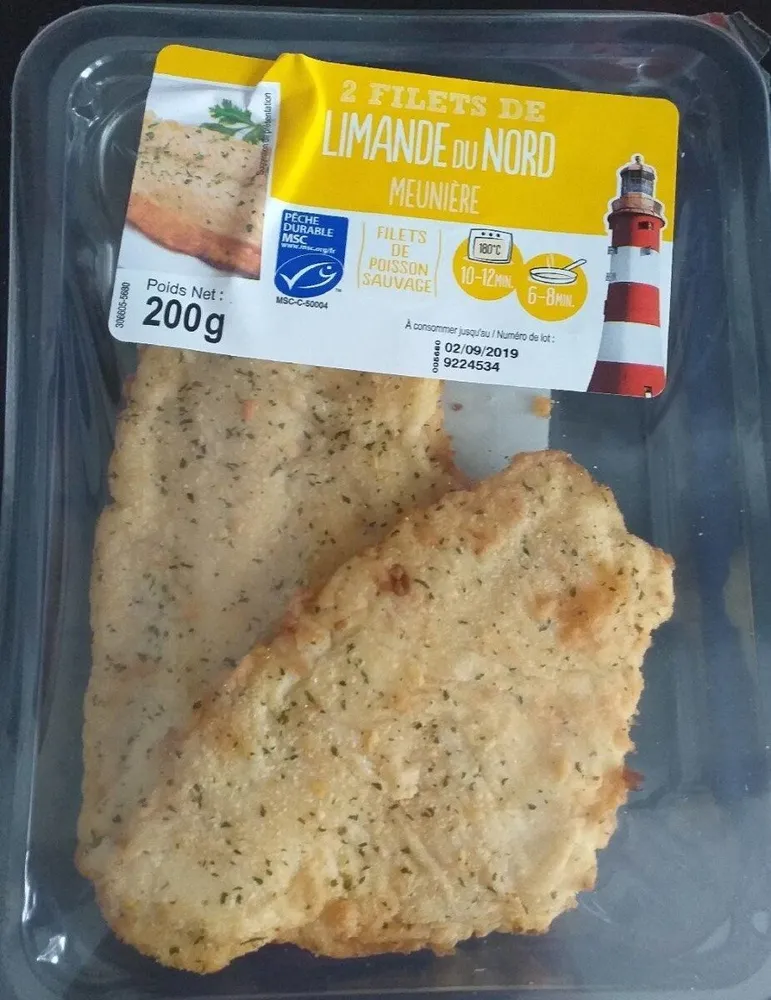 Limande du Nord meunière