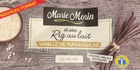 Et son Riz au lait vanille de Madagascar