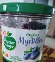 Confiture myrtille douceur du verger