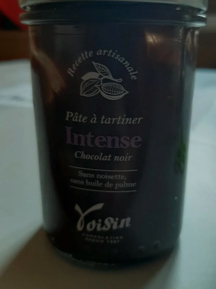 Pâte à tartiner Intense chocolat noir
