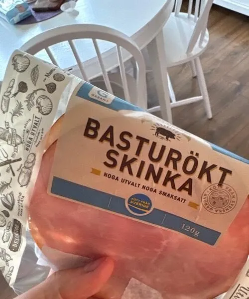 Basturökt skinka