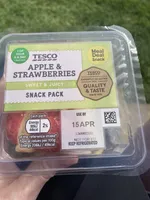Apple & Strawberries Snack Pack