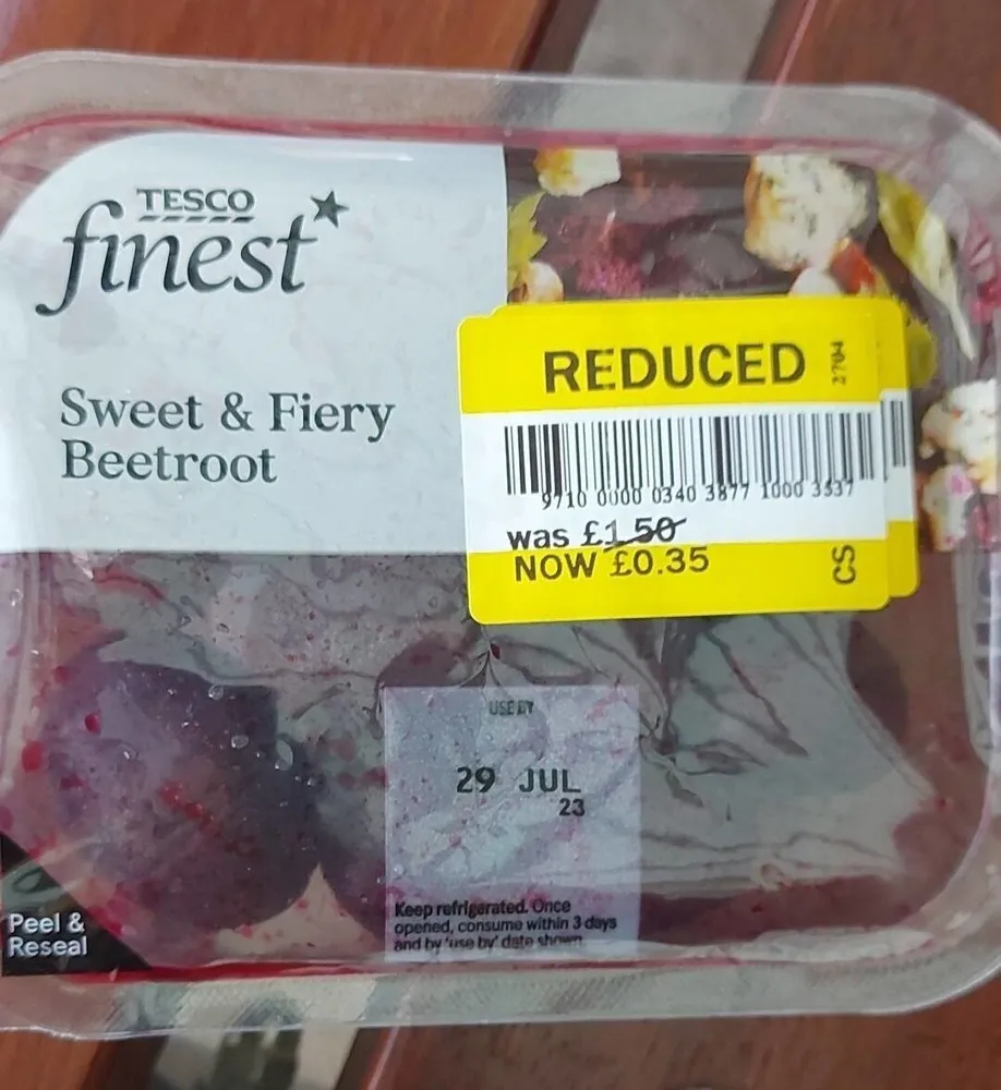 sweet and fiery beetroot